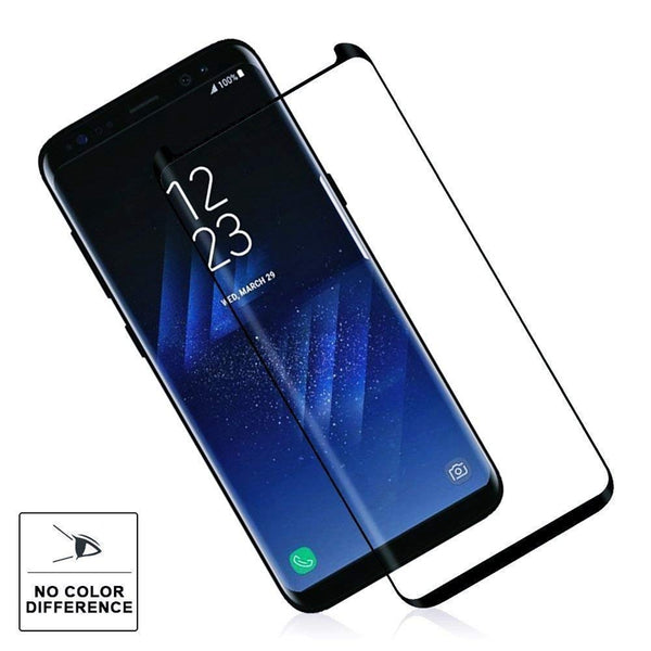 [2 PACK] For Galaxy S8 Plus Tempered Glass Screen Protector, 9H Hardness Bu C2D2