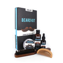 6pcs Men Beard Grooming Kit Growth Beard Balm Oil Beard Comb Brush Wash XMAS GIFTS