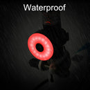 USB Charging Bicycle Tail Light Waterproof Safety Warning Light Mountain Bi Z4G2