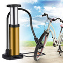 Bike Pump Mini Bike Floor Pump Foot Activated Bicycle Air Pump and Aluminum V6Q6