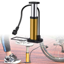 Bike Pump Mini Bike Floor Pump Foot Activated Bicycle Air Pump and Aluminum V6Q6