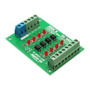 3pcs 12V To 3.3V 4 Channel Optocoupler Isolation Board Isolated Module PLC Signal Level Voltage Converter Board 4Bit