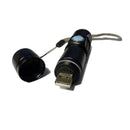 Ultra Powerful LED Torch Rechargeable USB With Beam Focus and Zoom A9H3