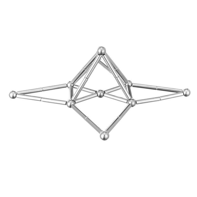 63Pcs Neodymium Magnetic Bars Metal Balls Permanent Magnet Pressure Relief Neodymium Magnet