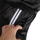 Women Tracksuit Elegant 2 Piece Set Top And Pants Satin Side Stripe Patchwo Q3W1