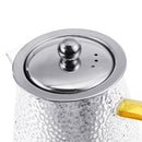 750ml Clear Glass Teapot Stainless Infuser & Lid Steeping Tea Flower Tea Pot