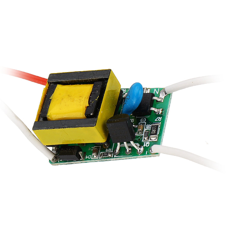 20pcs 5W LED Driver Input AC110/220V to DC 15-18V Built-in Drive Power Supply Adjustable Lighting for DIY LED Lamps