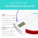 7 Day Pill Box Alarm-DIY Digital Small Pocket Pill Organizer Timer,Travel P N3X2