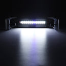 2W 13cm Adjustable 2835 LED Aquarium Fish Tank Super Slim Light Lamp Black