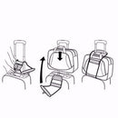 Travel Luggage Bag Bungee Suitcase Adjustable Belt Backpack Carrier Strap E9N3