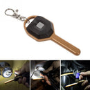 Mini LED Flashlight Keychain Portable Keyring Light Torch Mini carabiner Ke N2J9