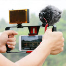 Cage Rig Stabilizer Smartphones Video Film Production Double Handle