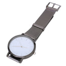 Mens Black Dress Watch Movement Quartz Analog Business Wristwatch 24cm (Whi O3T9