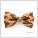 Novelty Corkwood Bow Ties For Men Wedding Marriage Handmade Cork Wood Bow tiO8C8