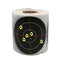 100pcs/250pcs 7.5cm Width Roll Shooting Adhesive Target Splatter Reactive Target Sticker