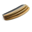 Natural green sandalwood horn comb Sandalwood straight hair comb Hairdressi