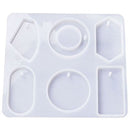 Assorted DIY Earrings Silicone Mold Sweater Chain Pendant Necklace Casting MC4L4