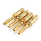 4PCS Cable Connector Screws Free Soldering Banana Pure Copper HI-FI Terminal For Speaker