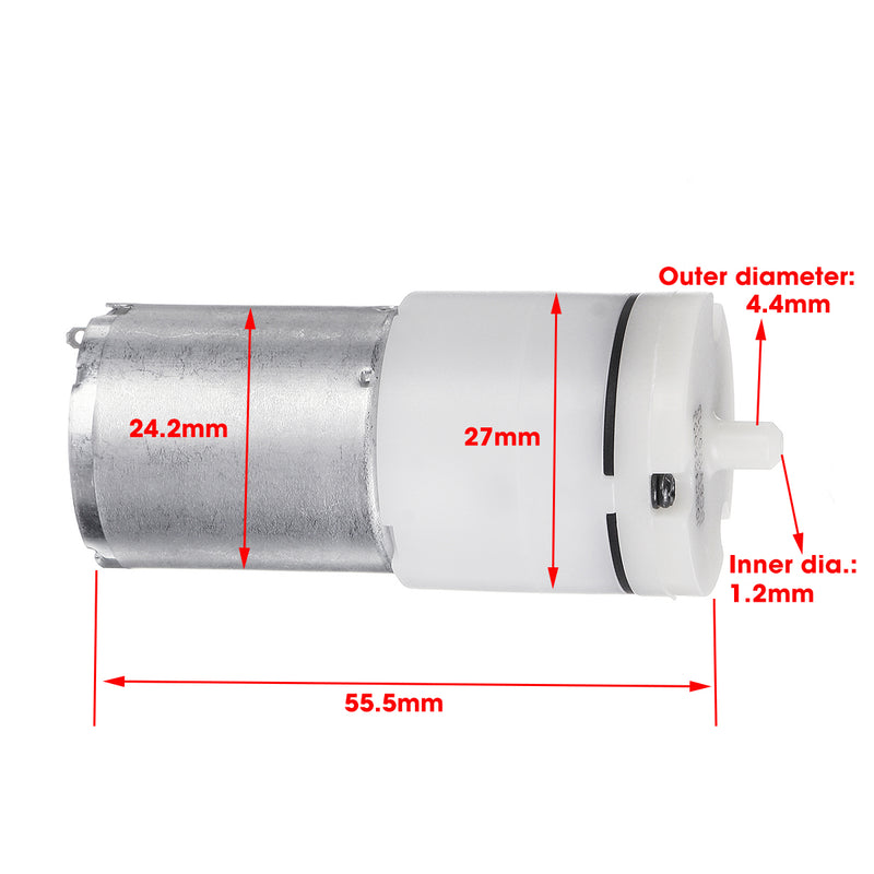 DC 5V Miniature 370 Motor Micro For Air Pump Oxygen Pump Aquarium Fish Tank