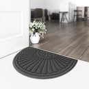 Pineapple & Square Version Special Dust Floor Mat Coffee and Gray Carpet