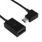 Angle Type C OTG Cable, Cable Creation (1 Pack) USB C Male to USB 2.0 A FemaX8L6
