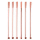 Stainless Steel Coffee Beverage Stirrers Stir Cocktail Drink Swizzle Stick,