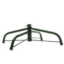 Christmas Tree Stand Green Metal Holder Base Cast Iron Stand 4 Feets Decora Q3K7