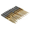10pcs 3.175mm Shank 30 Degree 0.2mm PCB Engraving Bit Titanium Coated Carbide CNC Cutter Bits