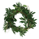 Artificial Willow & Eucalyptus Leaves Wedding Doorways Party Backdrop Decorations Hanging Crafts Hanging Ornaments