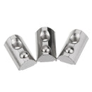 Drillpro 50pcs 30 Series Round Roll T Slot Elastic Nut Spring Nut for 30 Series Aluminum Profile