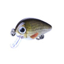 5PCS/Lot 1.5g 2.7cm Topwater 0.1-0.5m Wobbler Mini Crankbait 5 pcs Baits wi