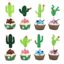 Cactus Cacti Cake Cupcake Toppers for Wedding Birthday Baby Shower Hawaii P
