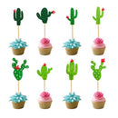 Cactus Cacti Cake Cupcake Toppers for Wedding Birthday Baby Shower Hawaii P