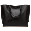 Large PU Leather Woman Handbag, Tote Bag Shoulder Crossbody Single Shoulder V7Z9