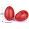 18pcs Egg Shakers Plastic Egg Music Shakers for Kids Maracas Eggs Percussio