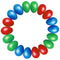 18pcs Egg Shakers Plastic Egg Music Shakers for Kids Maracas Eggs Percussio