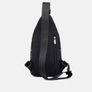 Men Nylon Sling Chest Handbag School Backpack Shoulder Bag Travel Messenger