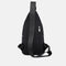 Men Nylon Sling Chest Handbag School Backpack Shoulder Bag Travel Messenger