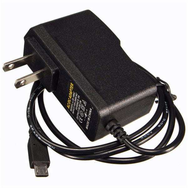 5V 2A USA Plug Micro USB Charger Adapter Cable Power Supply For Raspberry Pi B+ B