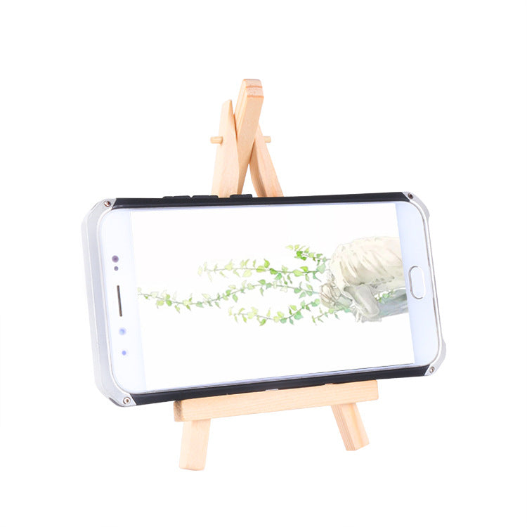 1 Pcs Mini Artist Wooden Easel Wood Wedding Table Card Stand Display Phone Holder For Party Decoration 8*15cm Triange Easel