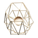 Geometric Candlestick Metal Iron Candle Holder Wedding Home Decorations Nordic Style