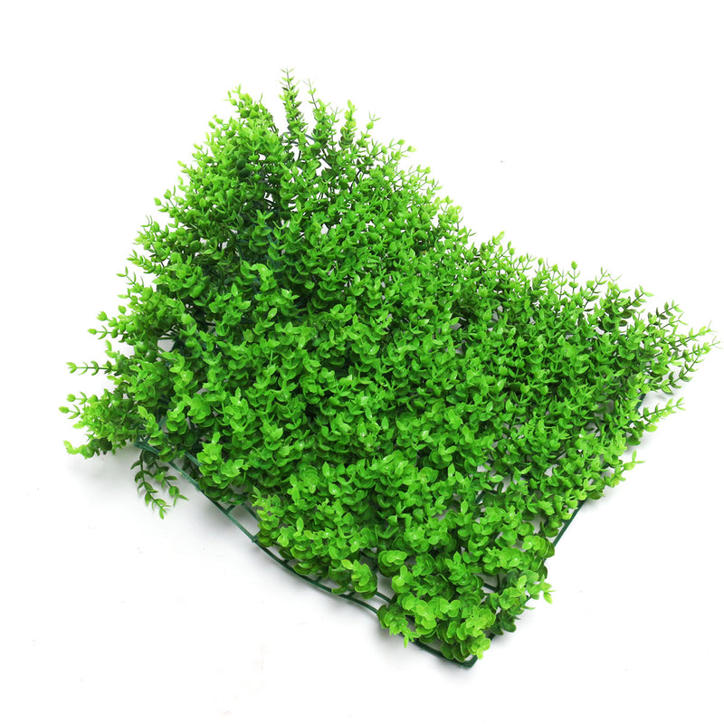 40*60cm Artificial Plant Foliage Hedge Grass Mat Greenery Panel Decorations Wall Fence