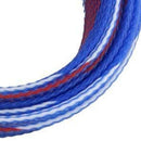Fishing Rod Cover Rod Braided Strap Reel Cover Glove Protector (Blue red) I6W4
