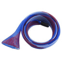 Fishing Rod Cover Rod Braided Strap Reel Cover Glove Protector (Blue red) I6W4