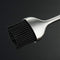 Heavy-Duty BBQ Basting Brush Silicone Bristles with 12 Inch Stainless Steel