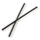 100 Pcs 40 Pin 2.54mm Single Row Male Pin Header Strip For  Prototype Shield DIY