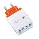 Bakeey 3.1A 4USB LED Light Fast Charging USB Charger Adapter For iPhone 8Plus XS 11Pro Huawei P30 Pro Mate 30 Oneplus 7