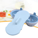 Microwave Egg Poacher Cookware Double Cup Dual Cave High Capacity Design