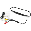 5 inch Digital Color TFT 800x480 LCD Car Parking Mirror Monitor 2 Video Inp