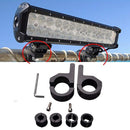 2pcs Roof Bars LED Light Bracket Roll Bar Clamps Tube Clamp for Roll Cage B